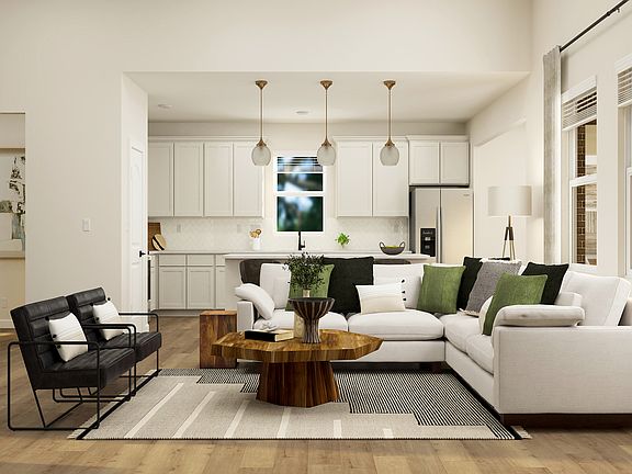 This incredible family room will quickly become everyone s favorite hangout!