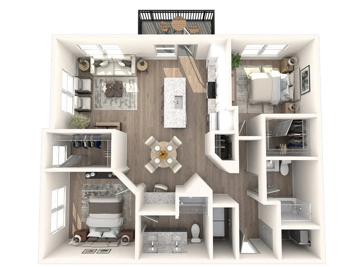 Floor plan B4