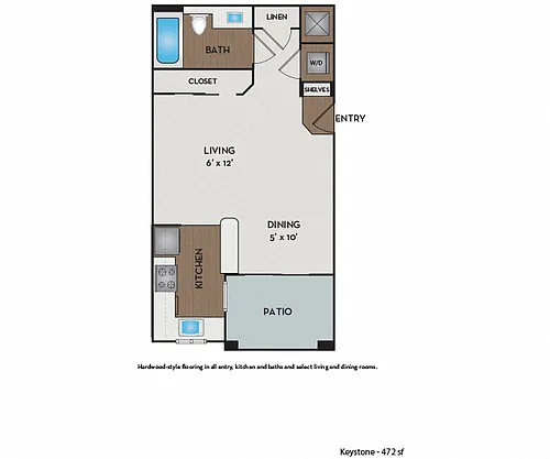 Floor plan Keystone / Steamboat