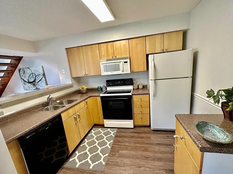 Kitchen (Refrigerator, Dishwasher, Oven, Stove and Microwave included)