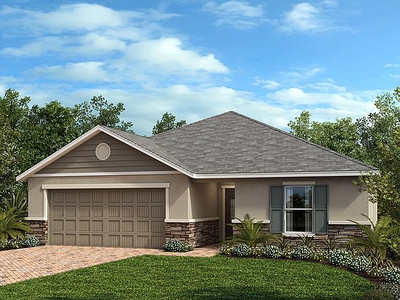 Exterior F with optional stone