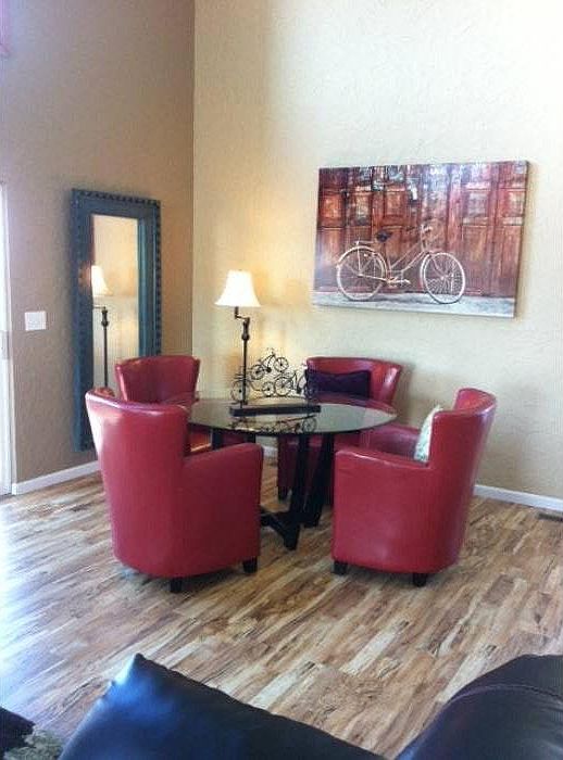 casual seating area