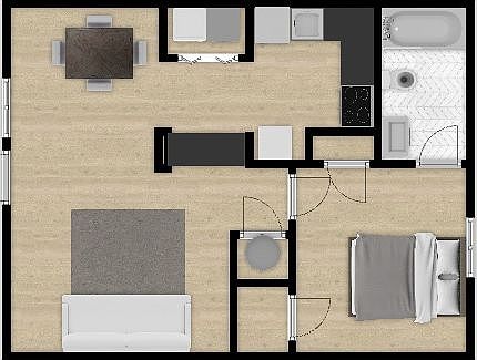 2nd image of 3014 Presley St #1B-1Ba-404Sqft