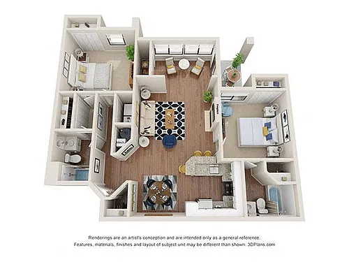Floor plan Cypress Premium