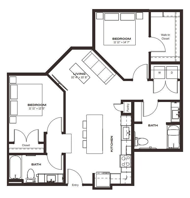 Floor plan B2.HC-120