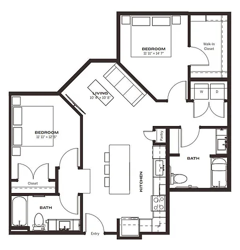 Floor plan B2.HC-120