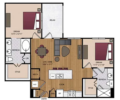 Floor plan 22F2