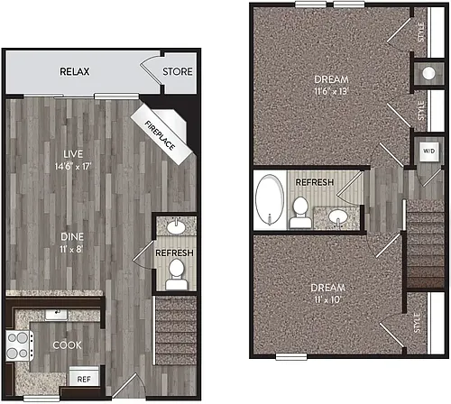 Floor plan B1