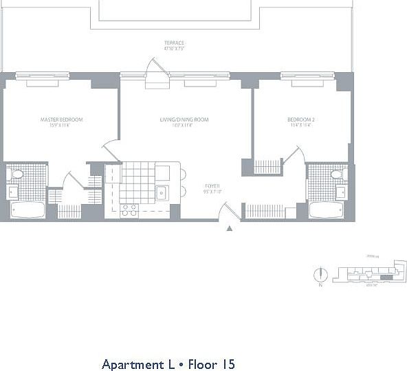 1st image of 111 Worth St APT 15l