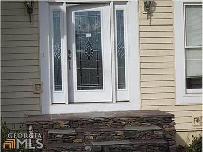 leaded glass front door