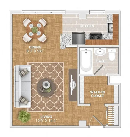 Floor plan The Manor II