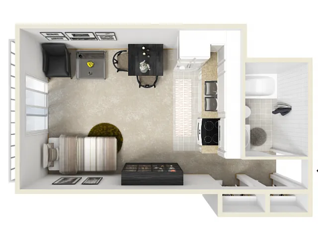 Floor plan The Oak
