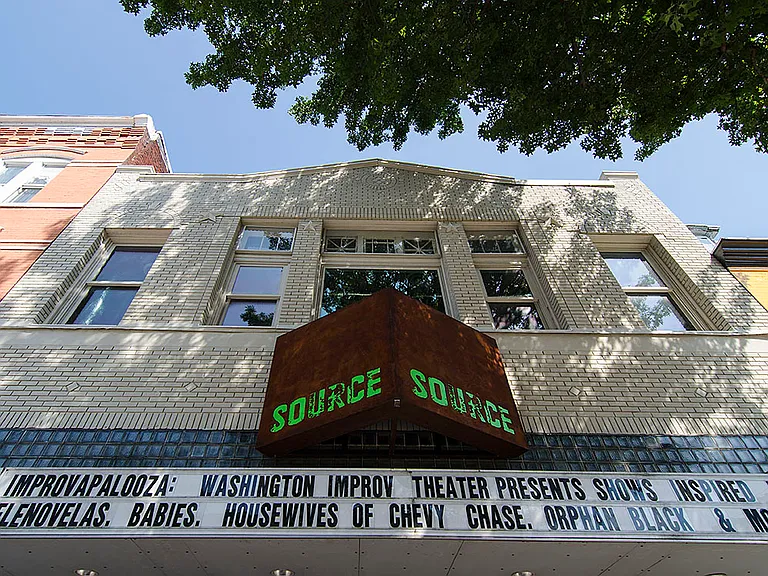 Nearby Source Theatre on 14th Street