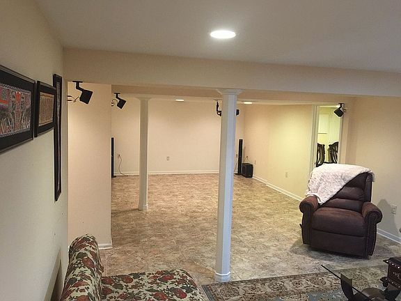 Home theater basement