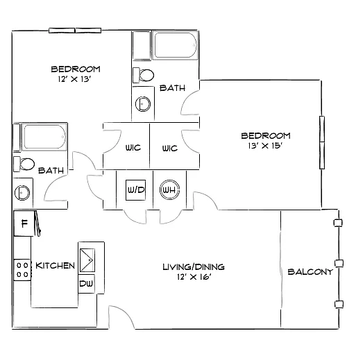 Floor plan Design 2A