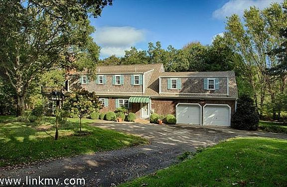 Rear of home with attached oversized two car garage