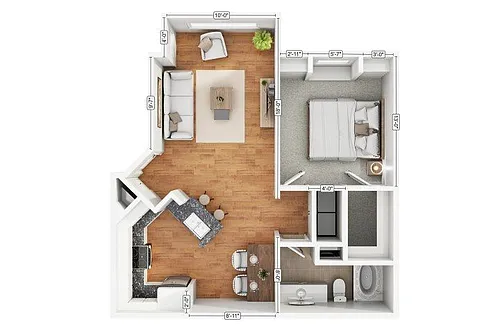 Floor plan 1A1