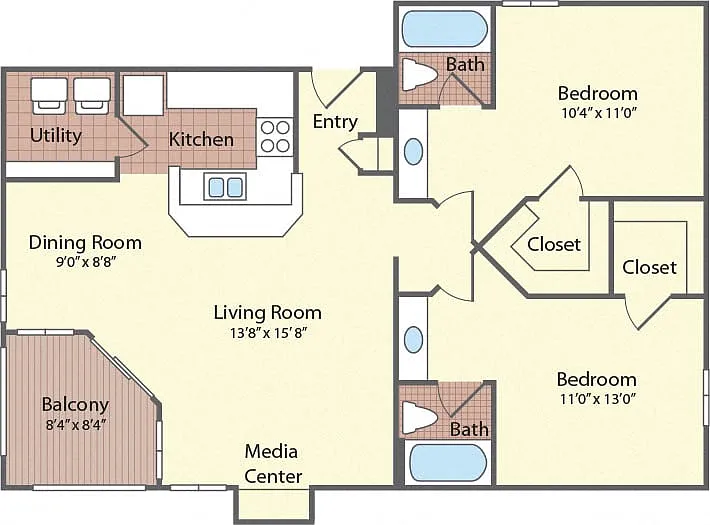 Floor plan Venice