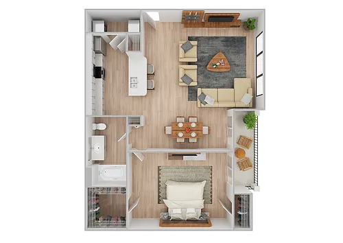Floor plan Almeria | Renovated