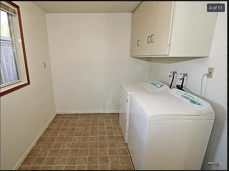 Washer and dryer room