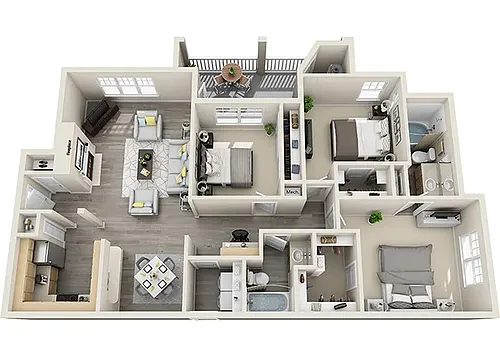 Floor plan C2B- Premier