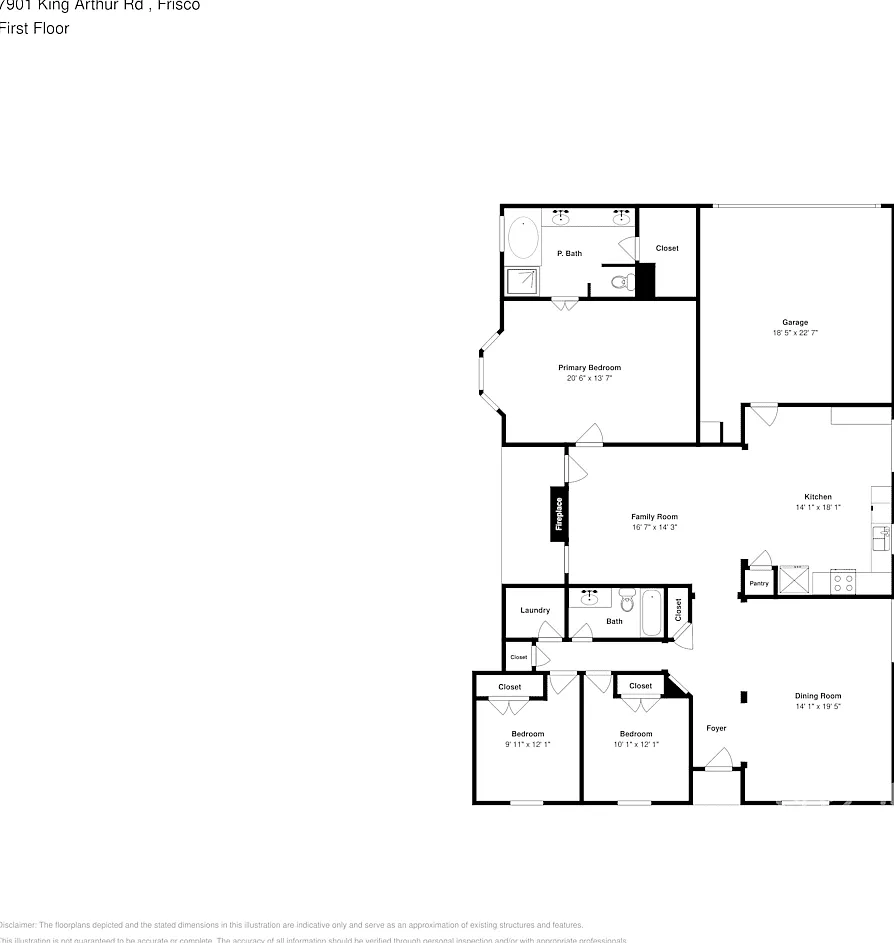 7901 King Arthur Rd Frisco, TX 75035 — Photo 2