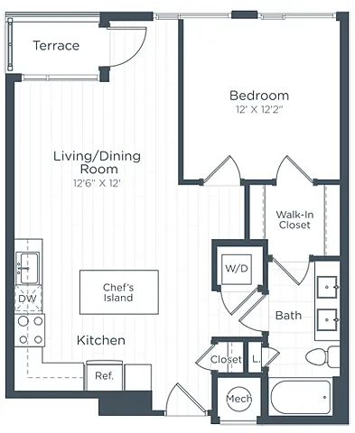 Floor plan A7A