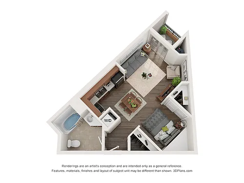 Floor plan Studio