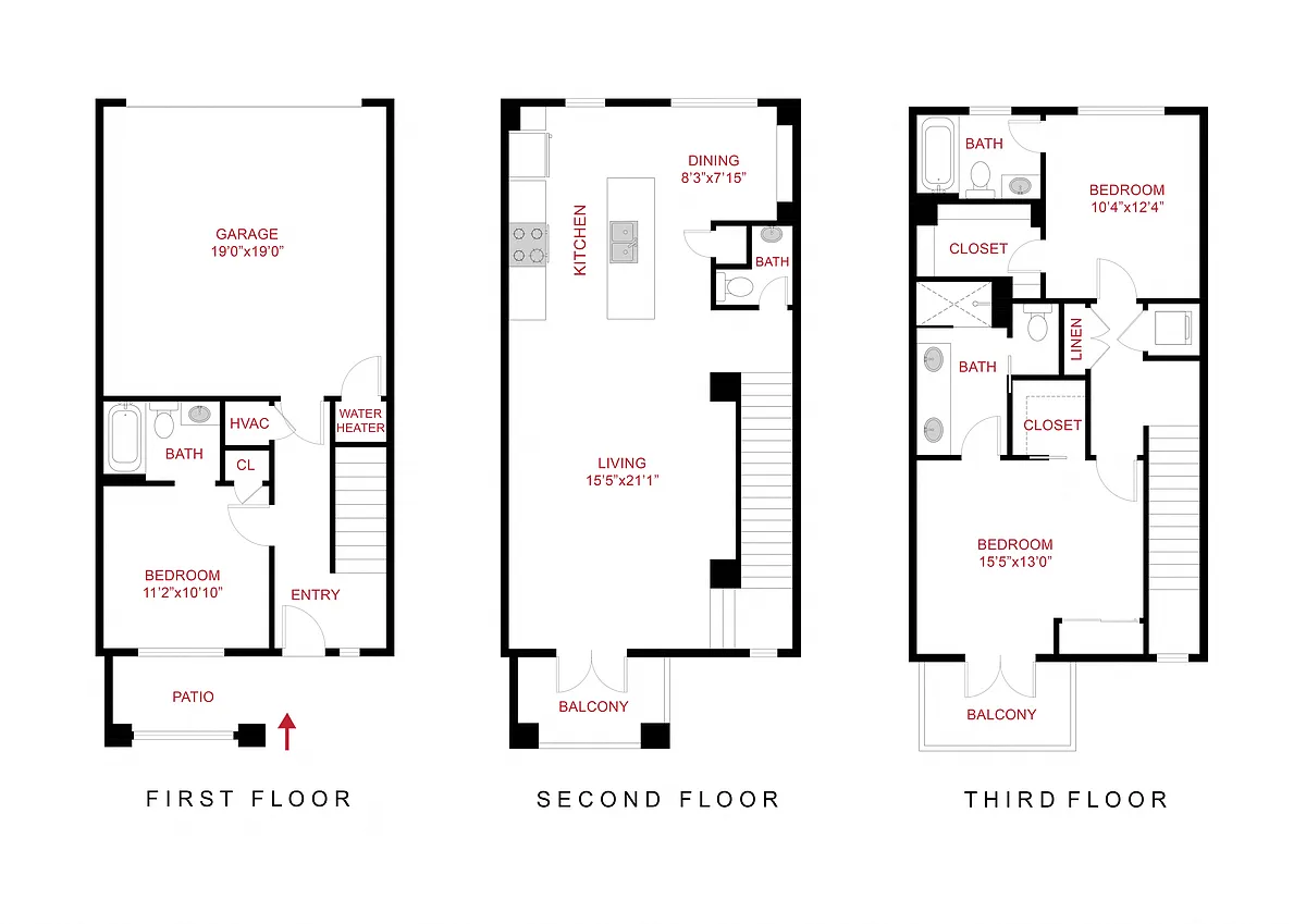 Floor plan The Oak