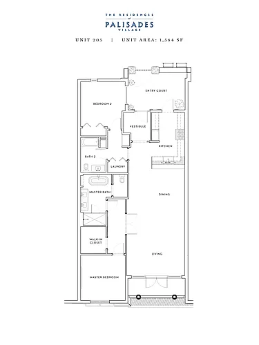 Floor plan 205