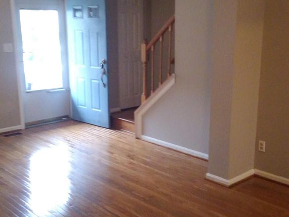 From the front door you enter the living and dining areas