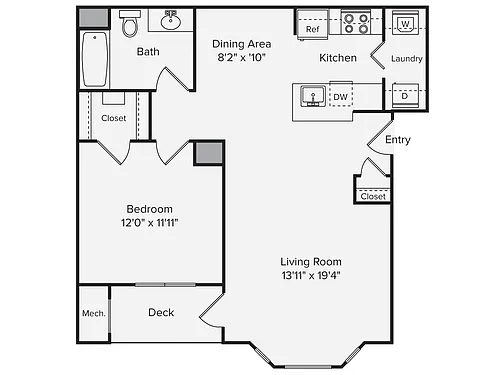 Floor plan AF4