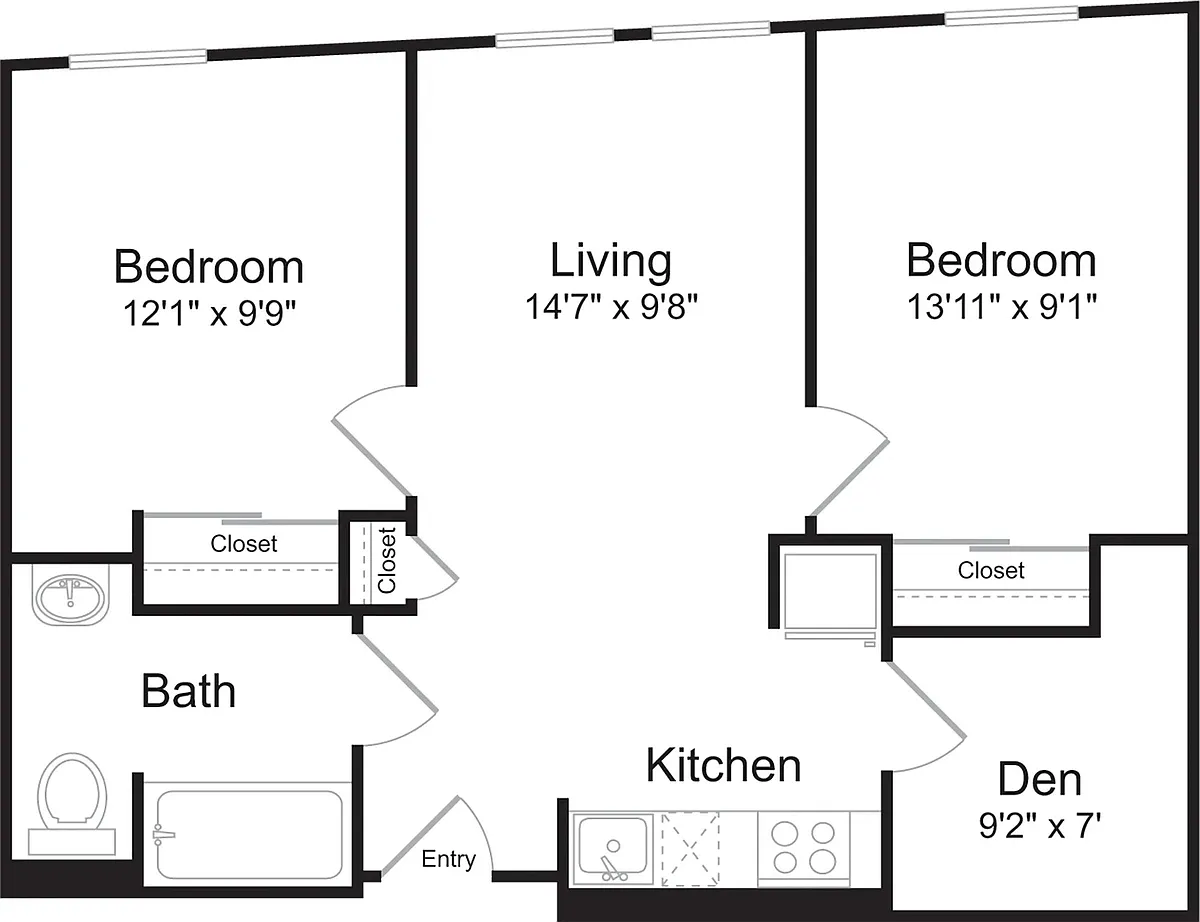 Floor plan B03