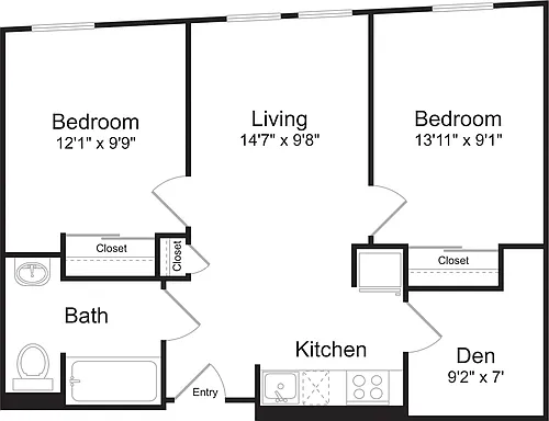 Floor plan B03