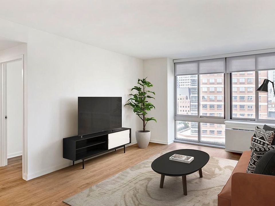 Updated Finishes living room with hard surface flooring