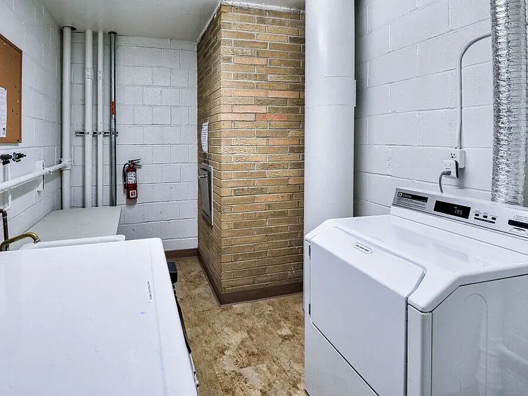 Common Laundry Rooms on each floor
