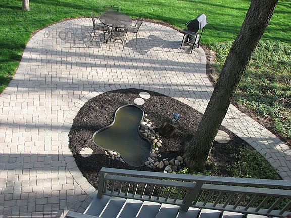 Inviting Shady Patio