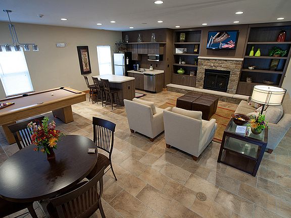 Clubhouse with Billiards Table