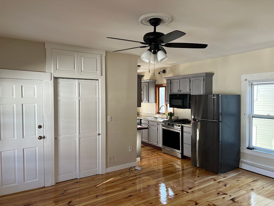 Dining Area, Back door and closet door