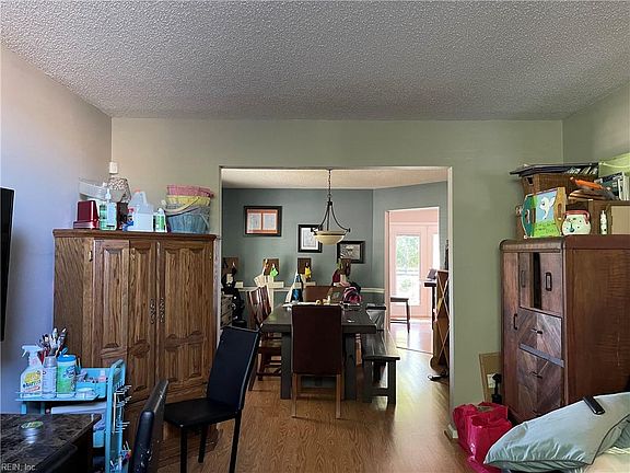 Open Living and Dining spaces