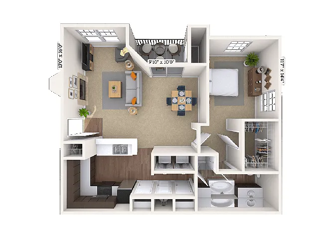 Floor plan Galleon