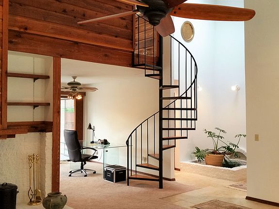 Spiral Staircase to upstairs