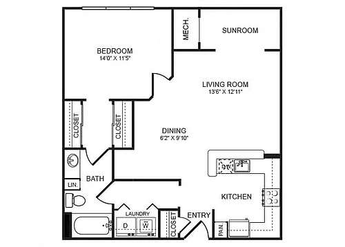 Floor plan A2S