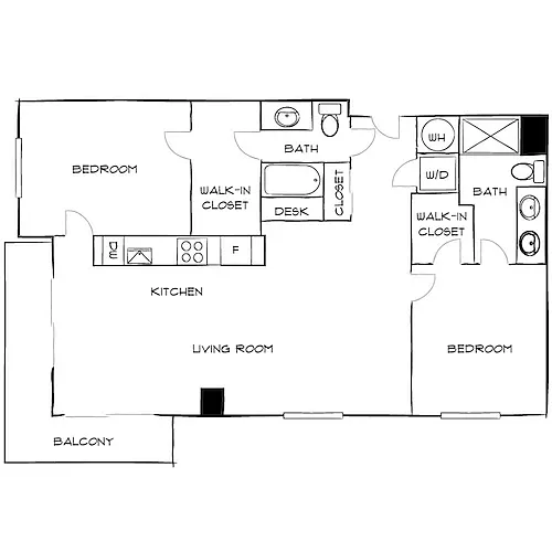 Floor plan Design 2D