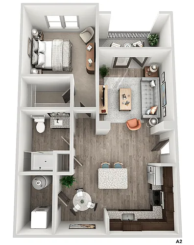 Floor plan A2