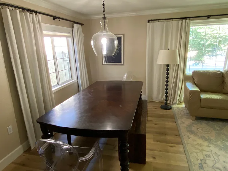 Dining/living room combo