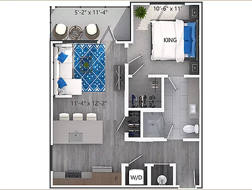 Floor plan A2b