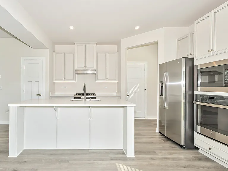 Open-Concept Living and Kitchen Space