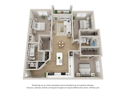 Floor plan C1