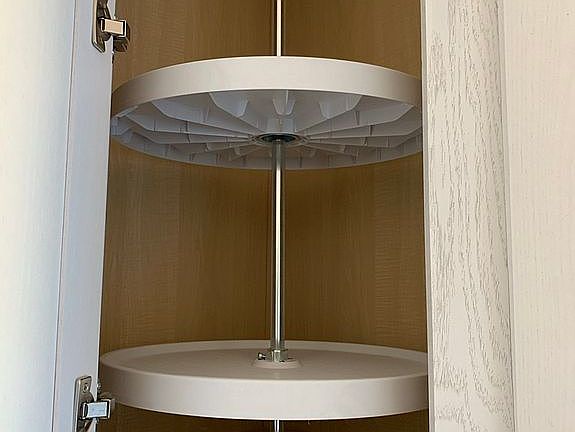 Lazy Susan in the kitchen 